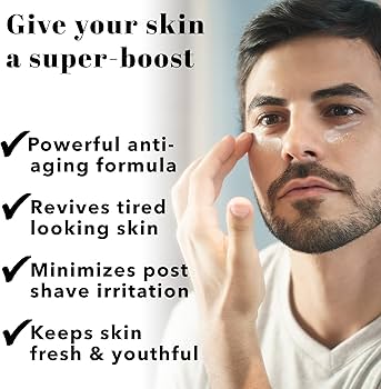 Advanced Retinol Moisturizer for Men – Hydrating, Anti-Aging Facial Cream