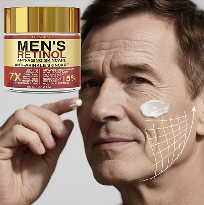 Advanced Retinol Moisturizer for Men – Hydrating, Anti-Aging Facial Cream
